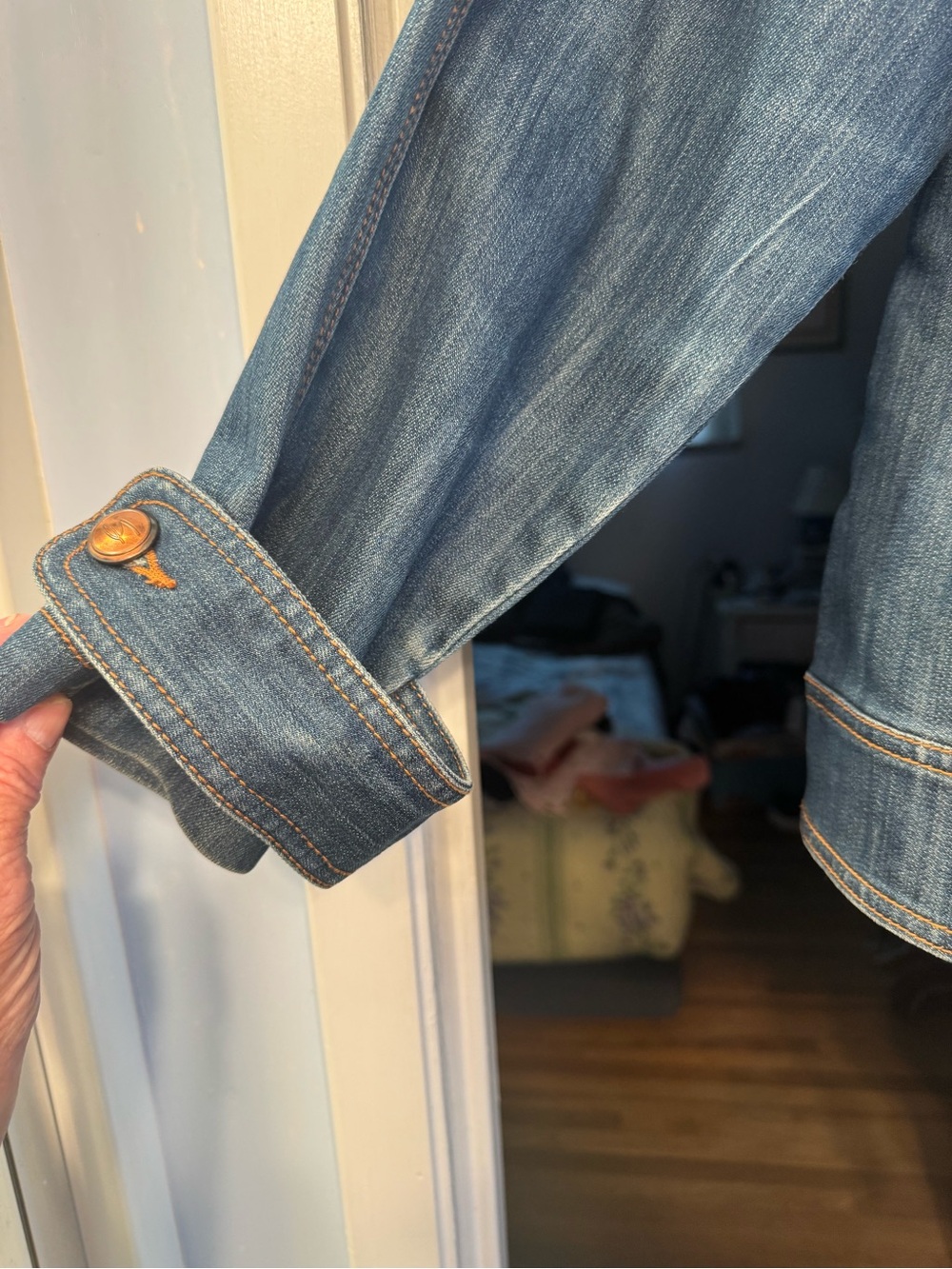 Seven7 Blue Denim jacket - Picture 2 of 7